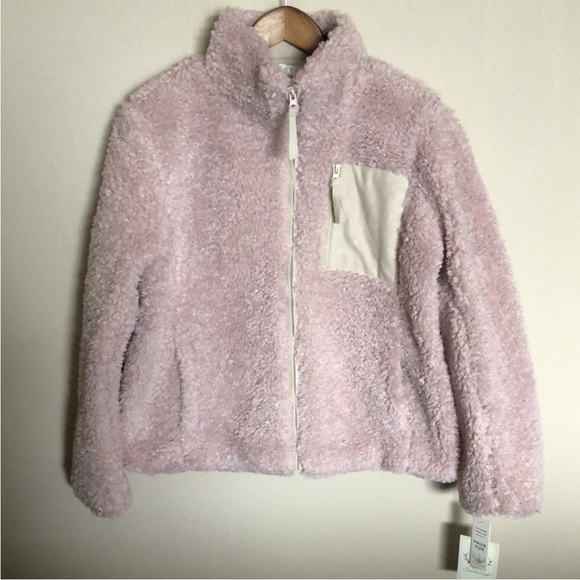 Fuzzy Jacket $149 Boundless North 
Sold by Nordstrom 
Pink Sz Small Pale Pink - Picture 7 of 9